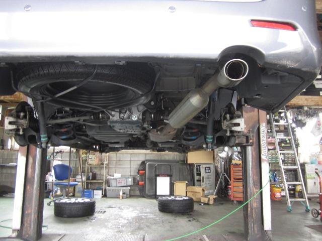 トヨタ　ヴェルファイア　車検　オイル交換　エアクリーナー交換　スモール球交換　ナンバー灯交換　スパークプラグ取替　群馬県　渋川市