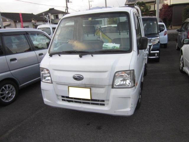 スバル　サンバートラック　車検　車検見積　オイル交換　群馬県　渋川市　吉岡町　榛東村　北群馬郡　北毛　吾妻郡　前橋市　子持　赤城　北橘　伊香保　小野上　金井　川島　渋川　石原　行幸田　有馬　中村　半田　八木原　祖母島