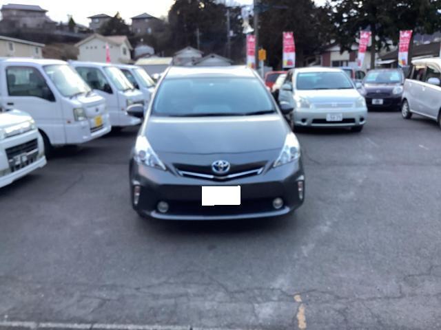 プリウスα　車検　群馬県　渋川市