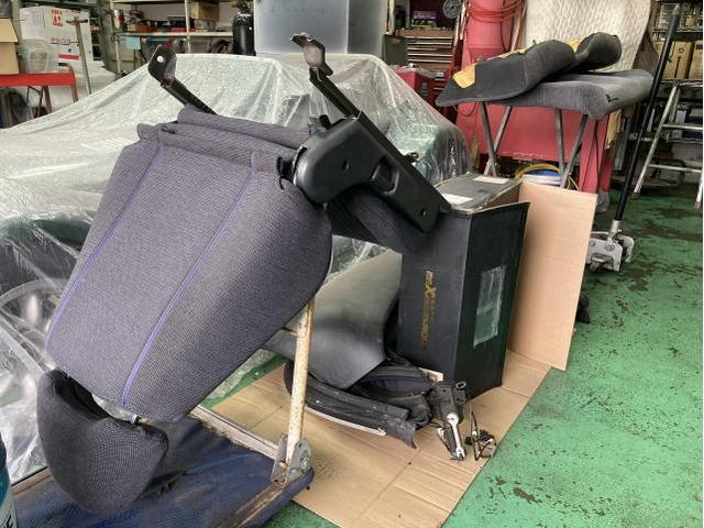 S13シルビア 復活計画 ！　第４章 シート洗浄・取付け編　 栃木県宇都宮市（真岡市下野市上三川町益子町芳賀町）