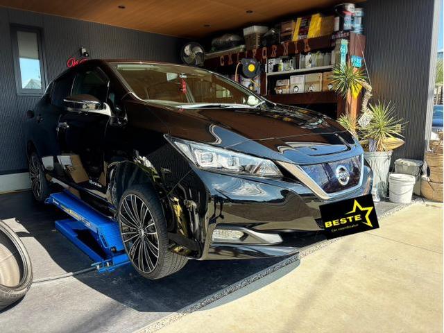 リーフ　中古　タイヤ交換　持込　取付　電気自動車　日産　