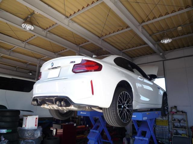 BMW/F87/M2 Competition  /REMUS Muffler・M performace CoirOver Suspension Install !!　＃01

