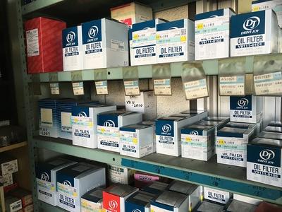 消耗パーツ多数在庫。