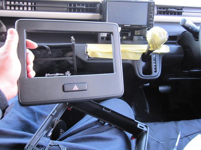 ワゴンＲ　お客様お持込の　ドラレコ　バックカメラ　取り付け　感謝