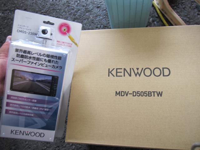 新車スペーシア　ナビ　ETC　バックカメラ取付