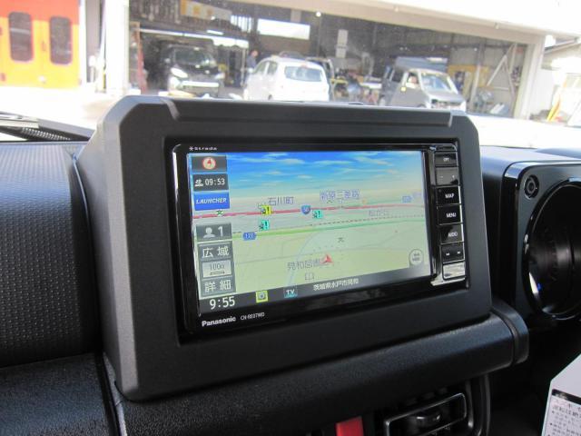 城里町T様　ジムニーシエラ　ナビ　ドラレコ前後　ETC 　バックカメラ　取付