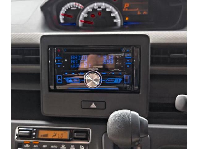 水戸市I様　ワゴンＲ　CDデッキ取付　販売車の架装