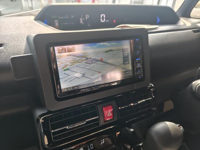 水戸市O様　ダイハツ　タント　ナビ　ドラレコ前後　ETC取付　販売車の架装作業です