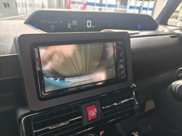 水戸市O様　ダイハツ　タント　ナビ　ドラレコ前後　ETC取付　販売車の架装作業です