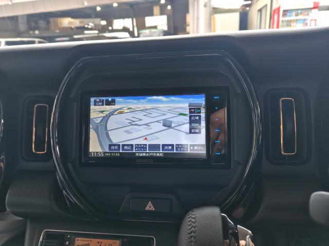 水戸市K様　スズキ　ハスラー　ナビ　バックカメラ　ドラレコ前後　ETC ドアカーテシイルミ　取付販売車の架装作業です