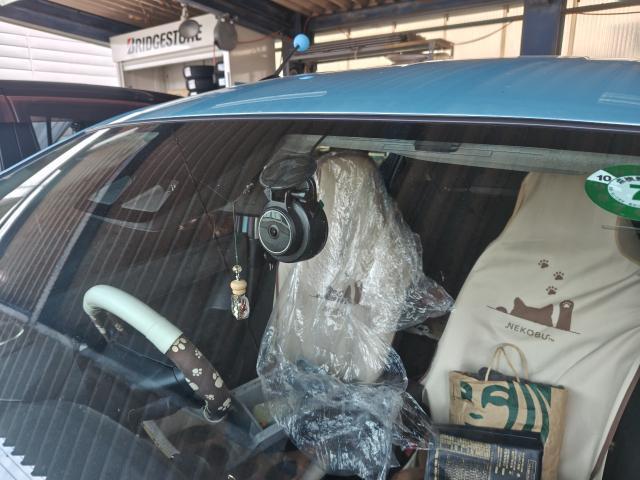 水戸市H様　ダイハツ　ミライース　ドラレコ取付