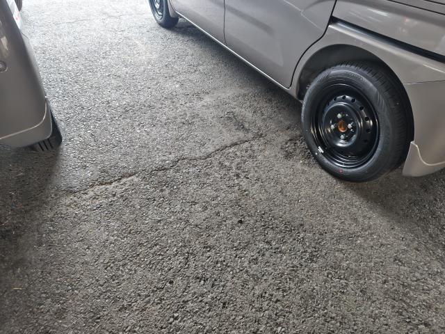 日立市E様　スズキ　ワゴンＲスマイル　販売車の架装作業です