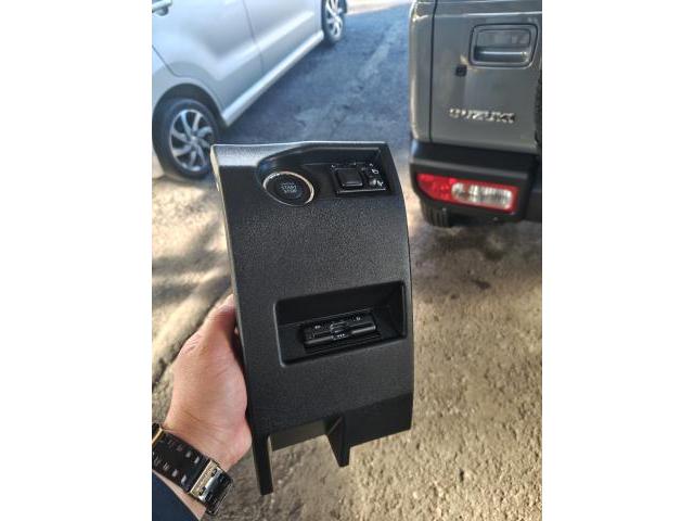 小美玉市K様　スズキ　ジムニー　ETC取付　販売車の架装作業です