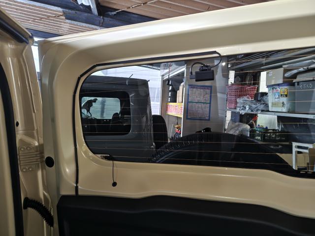 ひたちなか市M様　スズキ　ジムニー　販売車の架装作業です