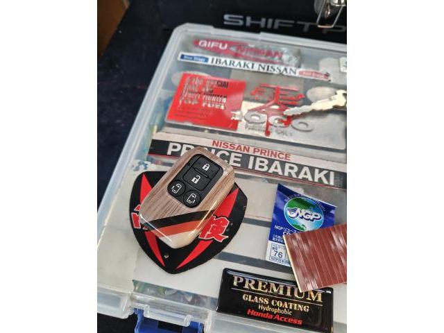 水戸市O様　スズキ　スペーシアギア　販売車の架装作業です