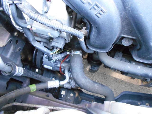 水戸　トヨタイスト エアコン修理 コンプレッサー交換　ガス補充 エアコンが効かない点検修理 県央自動車販売水戸　