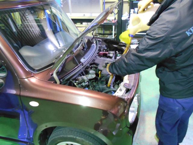 オイル交換　すぐ出来ます　リッター550円　オイル交換安い　スピード対応