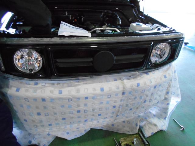 ジムニーjb64純正フロントバンパー新車外し 振り切れる ジムニーjb64純正フロントバンパー新車外し 振り切れる