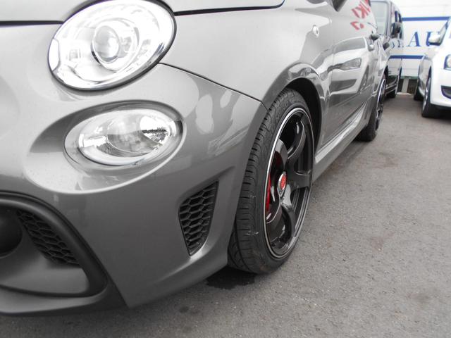 アバルト コンペティツィオーネ　キャンバーボルトの取付　パーツ持ち込み取付できます　キャンバー角の調整OK　部品持ち込み取り付け　茨城県水戸市