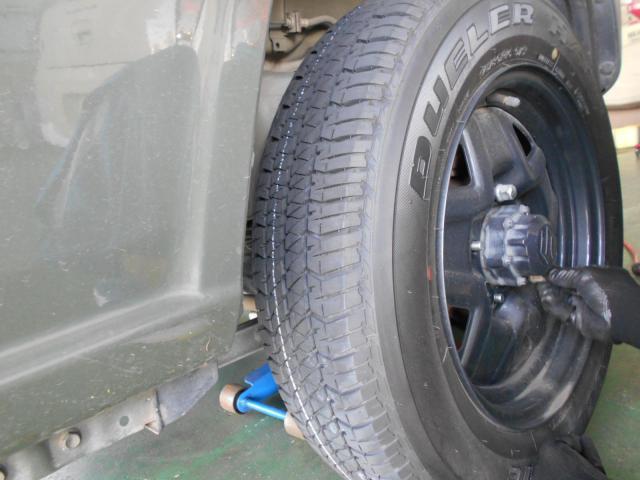 スズキ愛車無料点検実施　ジムニーＪＢ64Ｗ　オイル交換　タイヤローテーション　リコール同時実施ＯＫ　県央自動車販売水戸