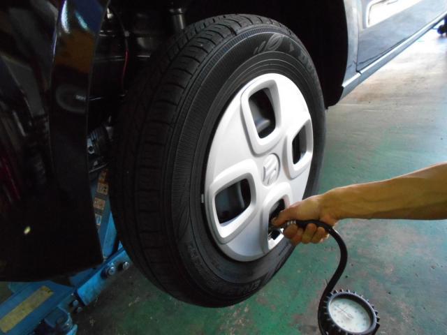 オイル交換 あんしん点検サービス 空気圧調整 エンジン 下周り点検 県央自動車販売水戸 予約対応 スズキ アルト