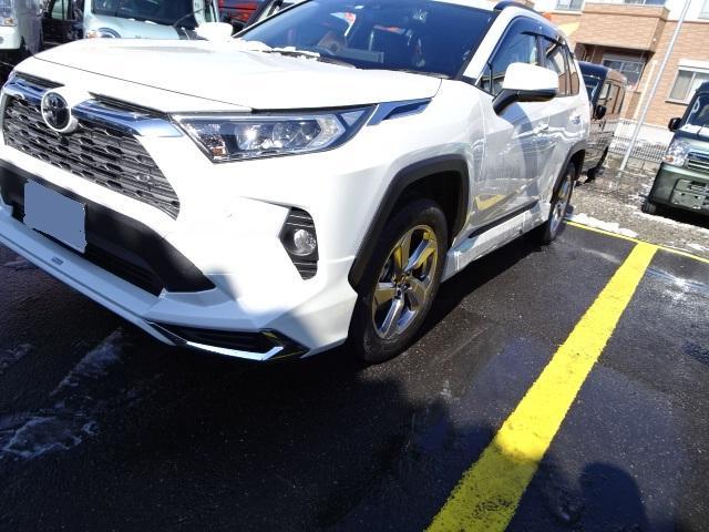 板金塗装修理 事故修理対応 左側面キズ損傷 サイドステップやエアロキットも交換
