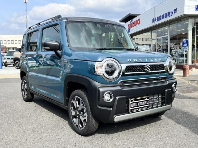 ハスラー KENOUOFFROAD製30mmリフトアップサスペンション取付 ハスラー KENOUOFFROAD製30mmリフトアップサスペンション取付