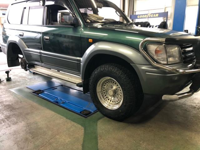 ランドクルーザープラド タイヤ交換 入れ替え 265/70R16 マッド ランドクルーザープラド タイヤ交換 入れ替え 265/70R16 マッド