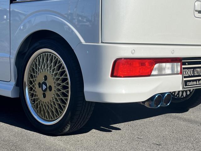 エブリイワゴン　ローダウンサスペンション取付 