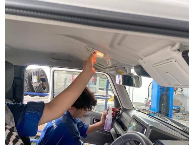 ジムニー　法定12ヶ月点検
定期的な点検・オイル交換・気になる箇所を点検
