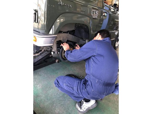 ジムニー 車検のお見積り 見積もりを通じて車の劣化状況や交換時期の目安が分かり、今後のメンテナンス計画にも役立ちます