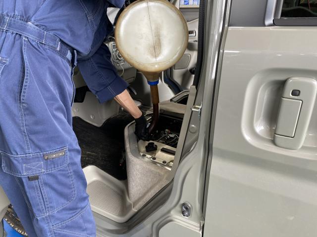 エブリイ　オイルエレメント交換・愛車無料点検実施　今月いっぱいスズキ愛車無料点検実施中です