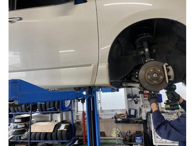 エルグランド　法定２４カ月点検車検　車検整備 2年に一度、お車の大事なメンテナンスです！！