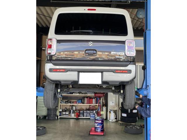 ハスラー　法定12ヶ月点検　車の安全性を維持し、故障や事故を未然に防ぐために欠かせない点検です。