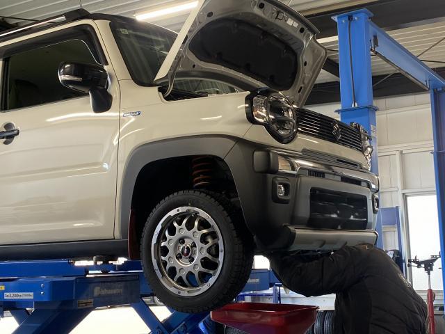 ハスラー　法定２４カ月点検車検　車検のタイミングでタイヤも交換しませんか？