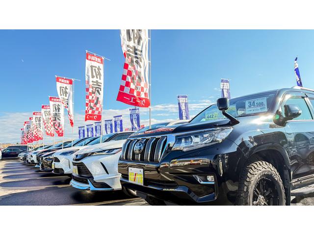 車の在庫も豊富に揃えております