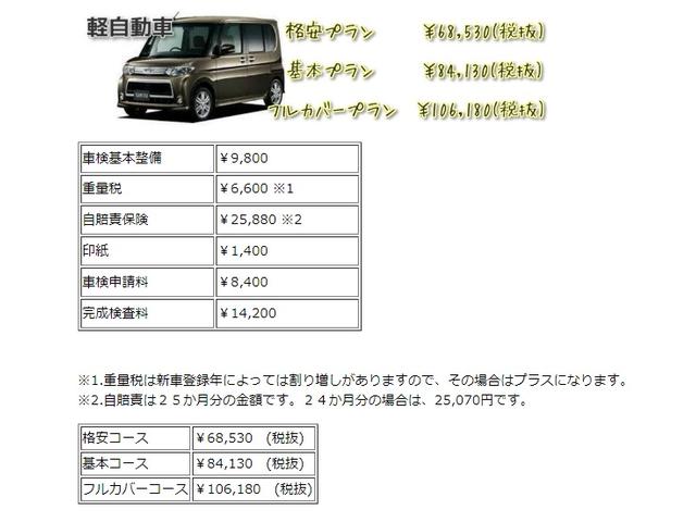 ダイハツ　ココア　車検