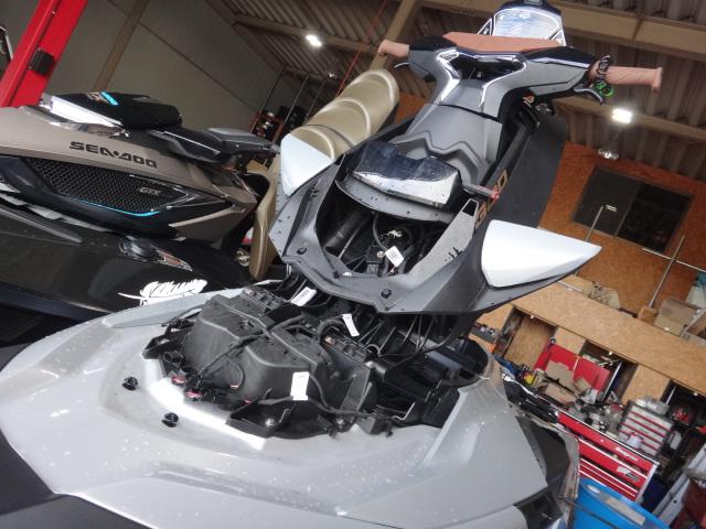 SEADOO GTX-LTD300 シーズンインメンテナンス オイル交換 USB SEADOO GTX-LTD300 シーズンインメンテナンス オイル交換 USB