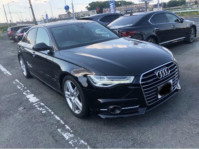 アウディ A6 2.0TFSI クワトロ タイヤ交換