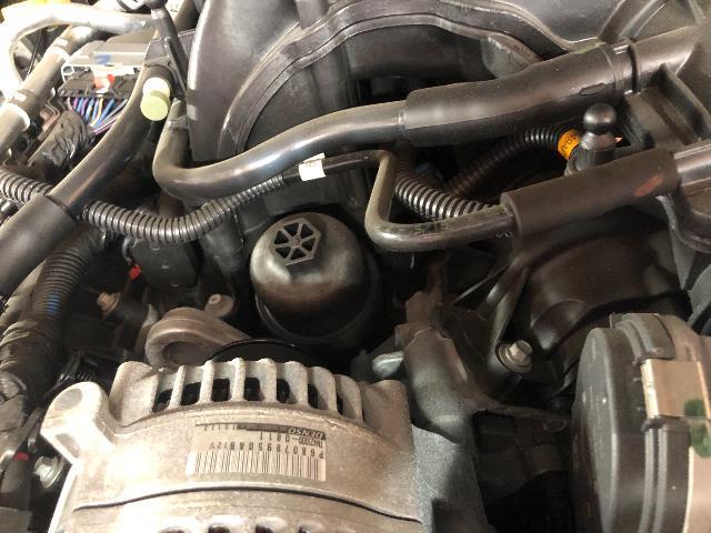 ジープ ラングラー アンリミテッド オイル交換