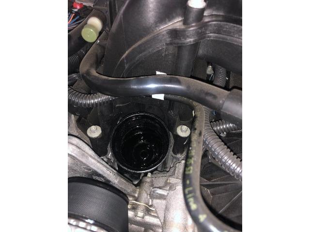 ジープ ラングラー アンリミテッド オイル交換