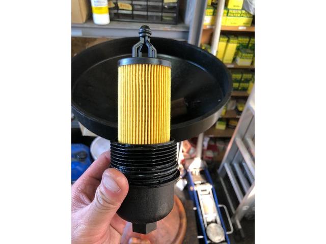 ジープ ラングラー アンリミテッド オイル交換