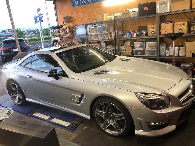 メルセデスベンツ R231 SL63 AMG 納車前準備