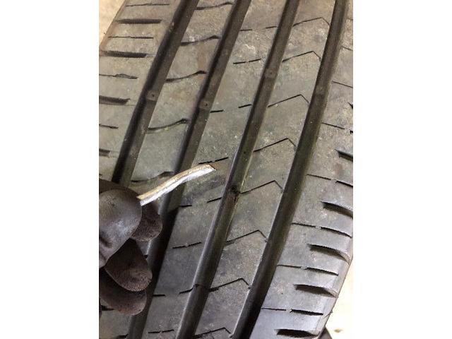 メルセデスベンツ S204 C180 SW パンク修理