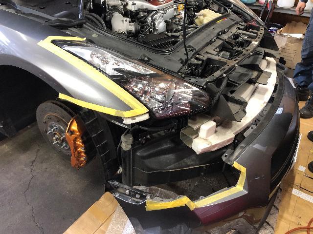 NISSAN R35 GT-R 後期ルック Valenti JEWEL LEDヘッドランプ交換