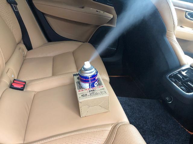 ボルボ V90 T6 インスクリプション 車内空間浄化持続システム施工