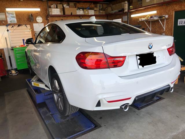 BMW F32 435i クーペ Mスポーツ リアスピードセンサー交換