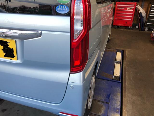 ホンダ N-BOX JF3 リアバンパー テールランプ交換