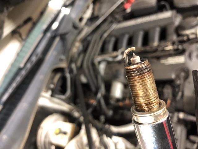 BMW 525i E60 スパークプラグ交換