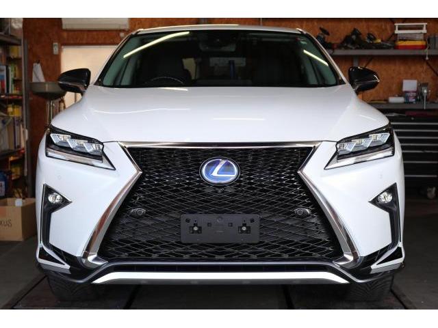 レクサス RX450h スピンドルグリルにフェイスチェンジ